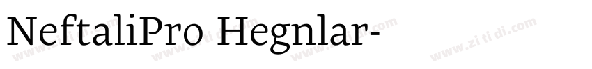 NeftaliPro Regular字体转换 NeftaliPro Regular字体转换